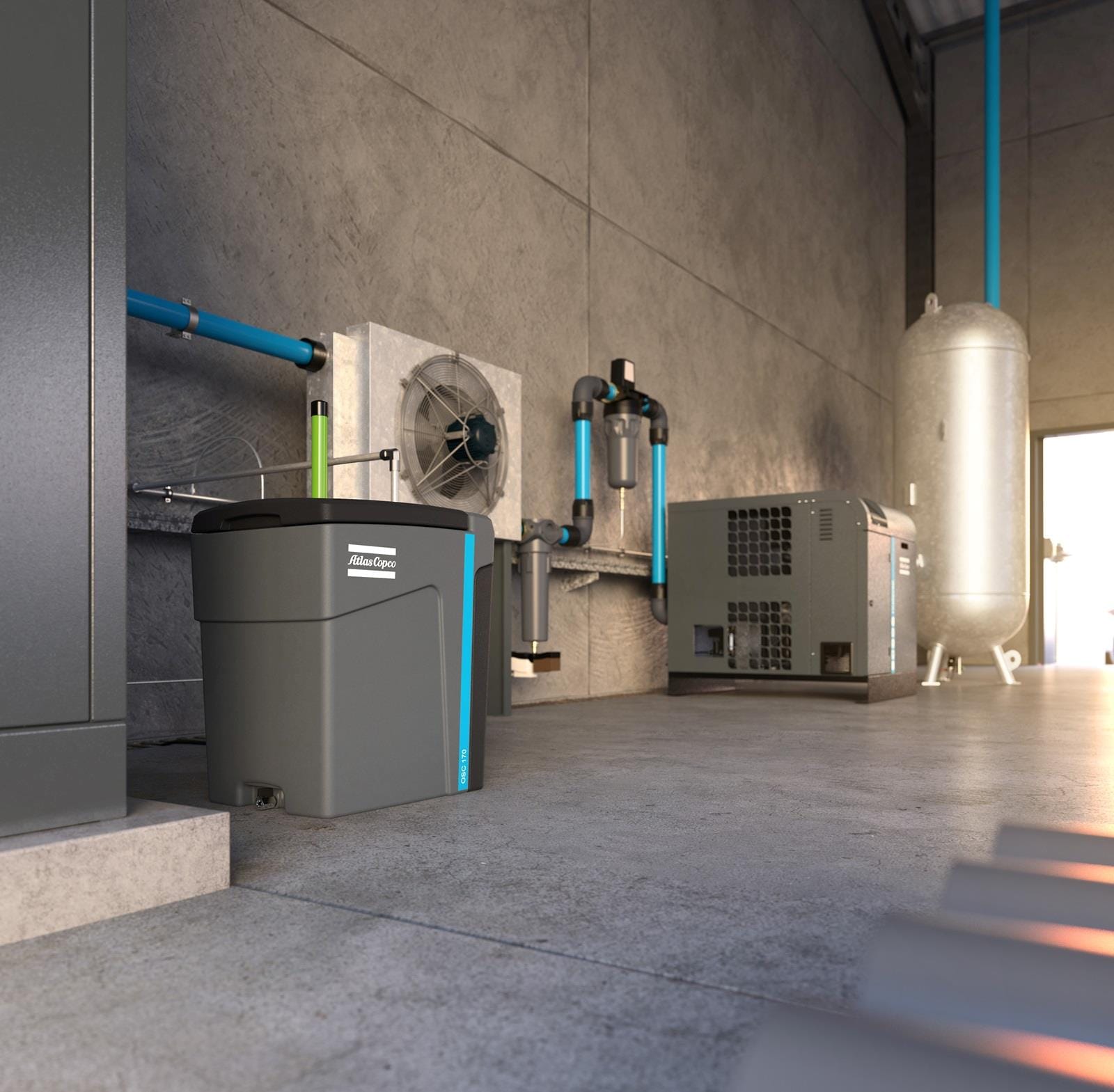 Air Compressors for Recycling Plants & MRF Facilities in the UK