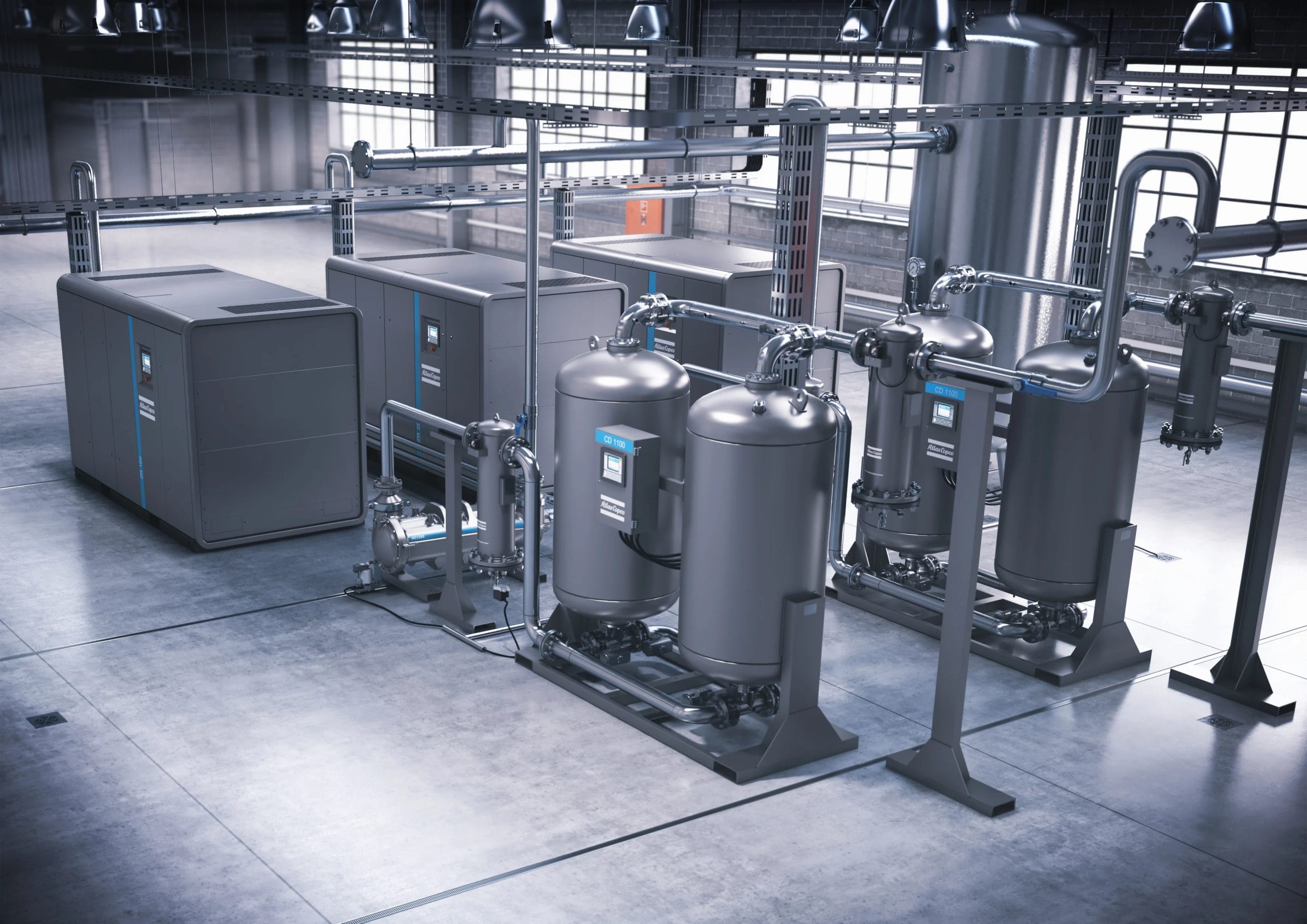 Air Compressor Pipework Installation Services