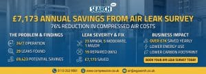 air leak infographic